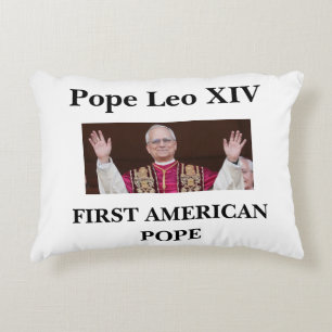 Cojín Decorativo León XIV, el primer Papa americano