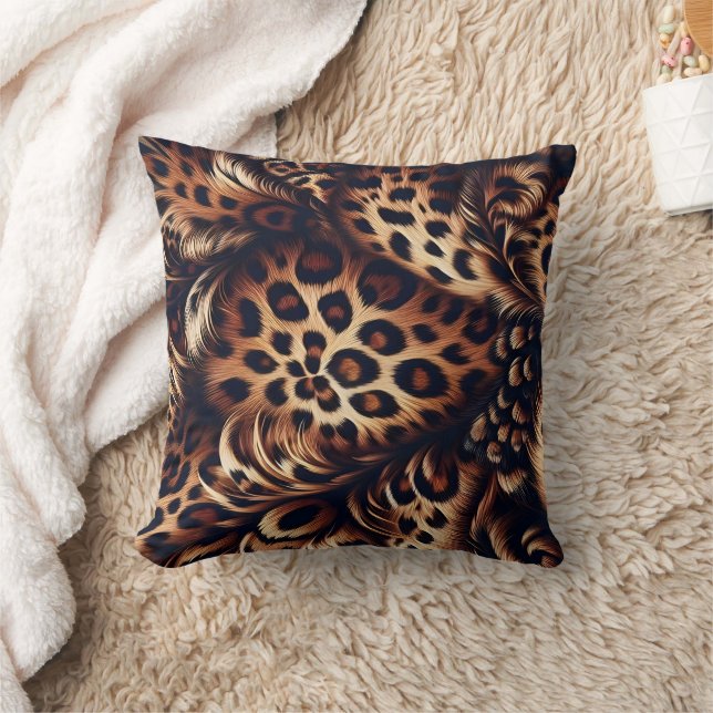 Cojín Decorativo Leopard Charm: la declaración en negrita (Manta)