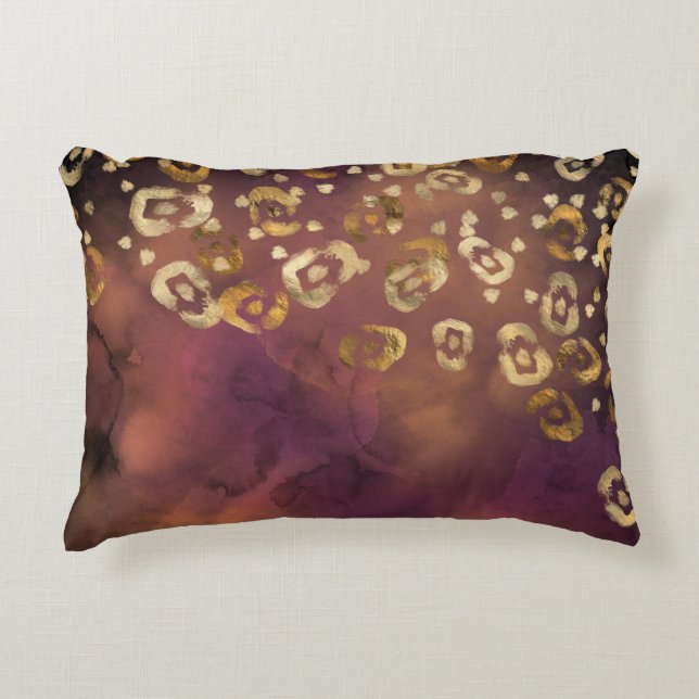 Cojín Decorativo Leopard Paint Series Design 7 (Anverso)