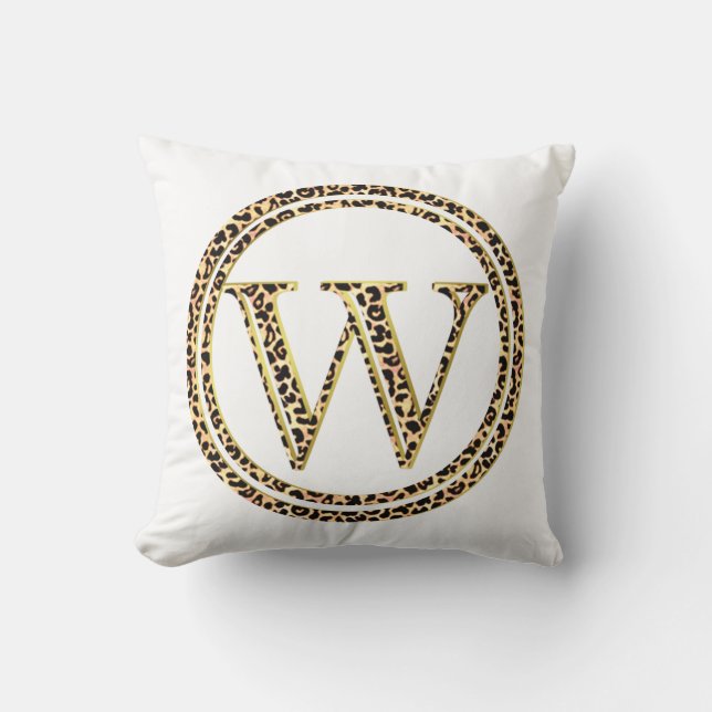 Cojín Decorativo Leopard W (Anverso)