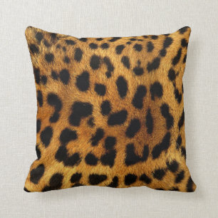 Cojín Decorativo leopardo de impresión animal de moda giratoria el