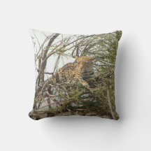 Leopardo en árbol