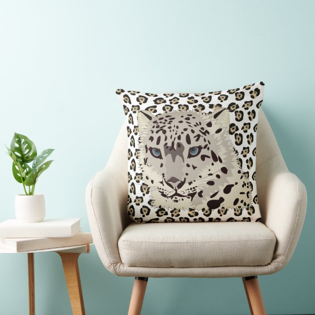 Cojín Decorativo Leopardo exótico (Silla)
