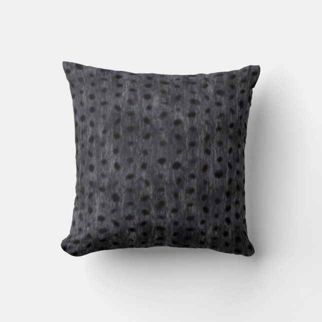 Cojín Decorativo Leopardo gris (Anverso)
