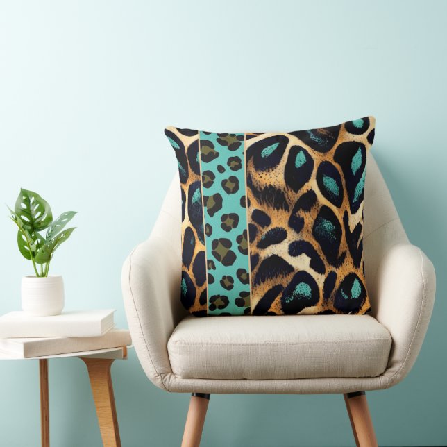 Cojín Decorativo Leopardo - Pillow (Silla)