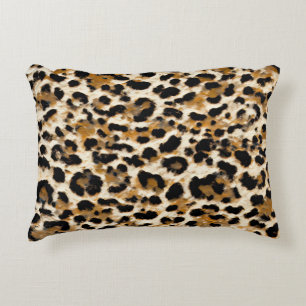 Cojín Decorativo Leopardo pintado