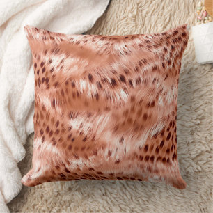 Cojín Decorativo Leopardo rosa Rosa Gold Rubor