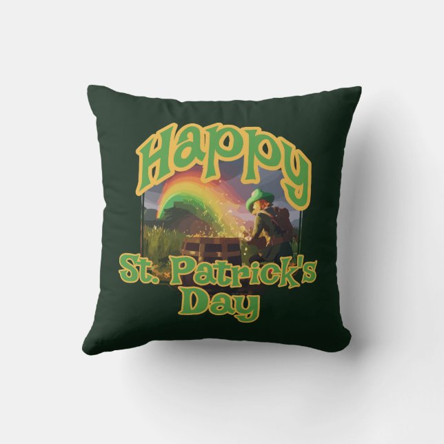 Cojín Decorativo Leprechaun Hideaway (Reverso)