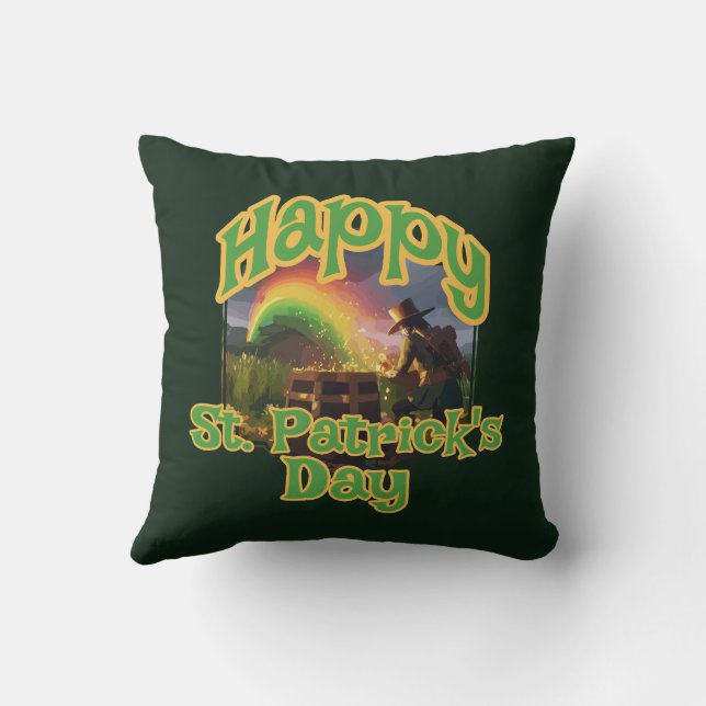 Cojín Decorativo Leprechaun Hideaway (Reverso)