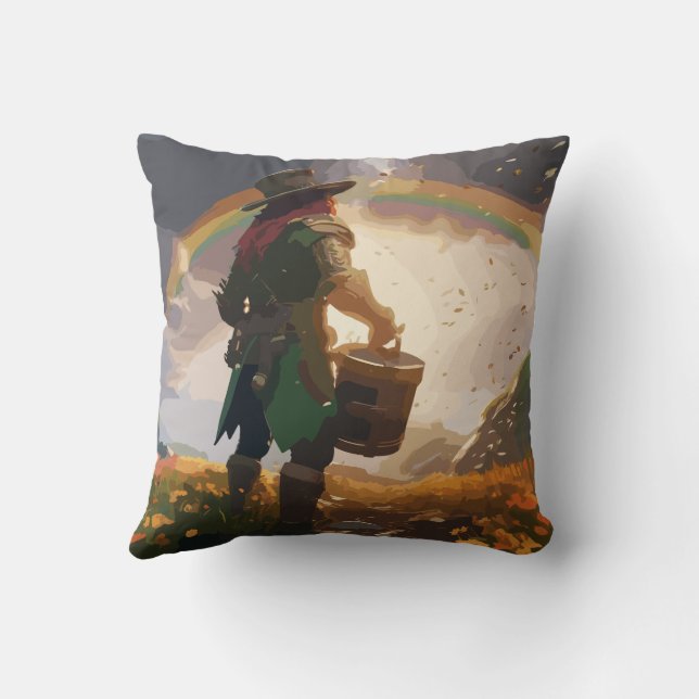 Cojín Decorativo Leprechaun Hideaway (Reverso)