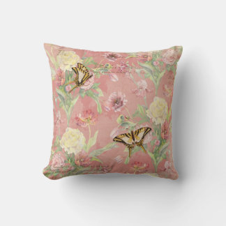 Cojín Decorativo Les Fleurs Peony Rosa Tulip Iris Florales