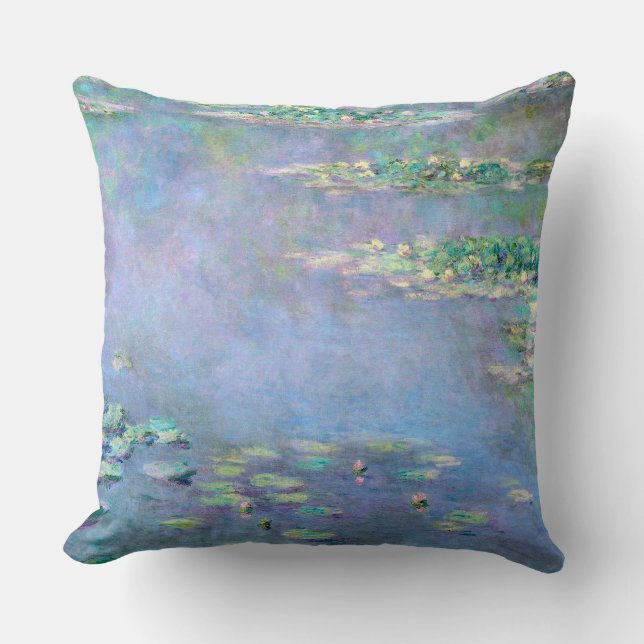 Cojín Decorativo Les Nympheas Water Lilies 1906 Monet Bella Artes (Anverso)