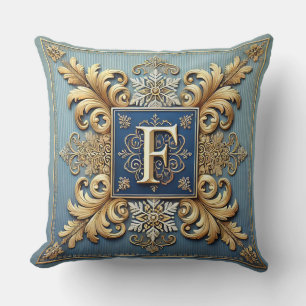 Cojín Decorativo Letra Decorativa F