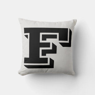 COJÍN DECORATIVO LETRA F MONOGRAM PILLOW