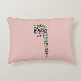 Cojín Decorativo Letra hebrea vAV