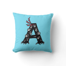 Letra inicial niños lindos divertidos de un