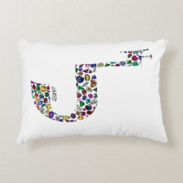 Cojín Decorativo Letra 'LAMED'