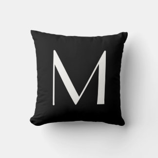 Cojín Decorativo Letra monograma M