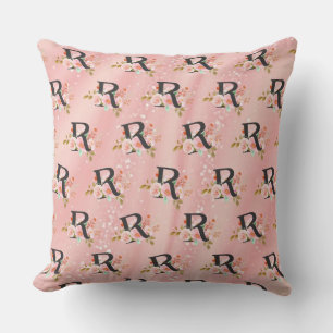 Cojín Decorativo Letra R
