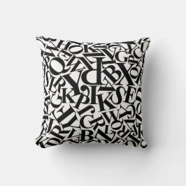 Cojín Decorativo Letras de alfabeto