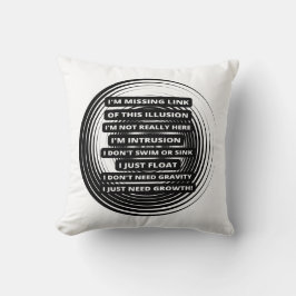 Cojín Decorativo Letras de la canción Jericho