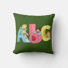 Cojín Decorativo Letras inglesas para bebé