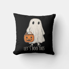 Cojín Decorativo Let's Boo This Fun Ghost Trick or Treat