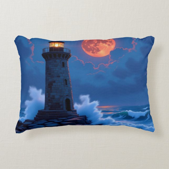 Cojín Decorativo Leuchtturm am Rande der Welt (Anverso)