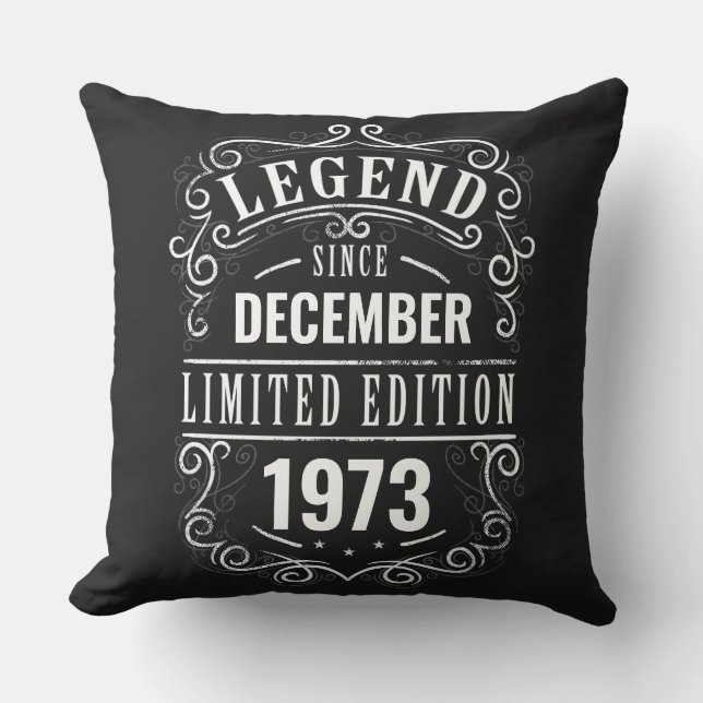 Cojín Decorativo Leyenda desde personalizada (Anverso)