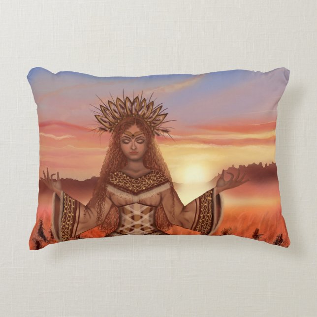 Cojín Decorativo Leyenda eslava - Colección de verano (Anverso)