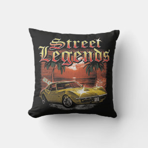 Cojín Decorativo Leyendas de la calle - Diseño de Calzado Urbano