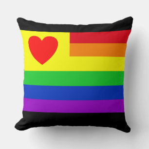 Cojín Decorativo #LGBT #love #primo #gay #lesbian #libertad #desfil