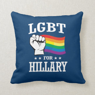 COJÍN DECORATIVO LGBT PARA HILLARY