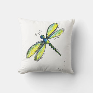 Cojín Decorativo Libélula caprichosa adorable