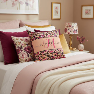 Cojín Decorativo Libélulas brillantes personalizadas