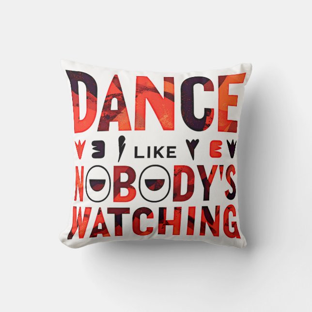 Cojín Decorativo Libertad para bailar (Anverso)