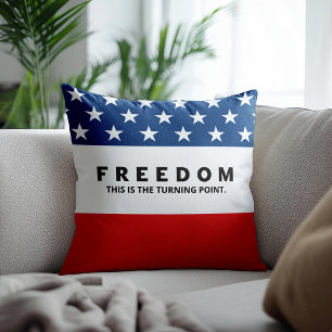 Cojín Decorativo Libertad Un verdadero patriota