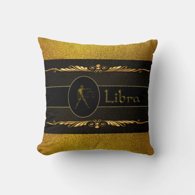 Cojín Decorativo Libra (Anverso)