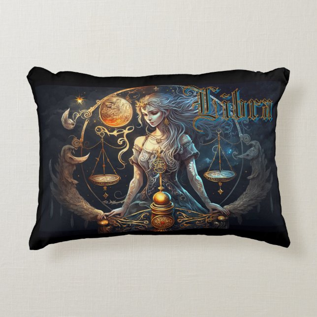 Cojín Decorativo Libra (Anverso)