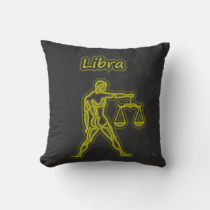 Cojín Decorativo Libra brillante