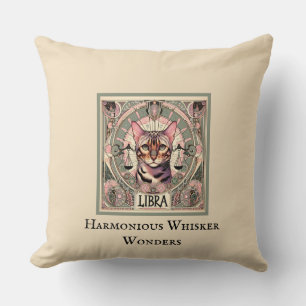 Cojín Decorativo Libra Harmonious Whisker Wonders