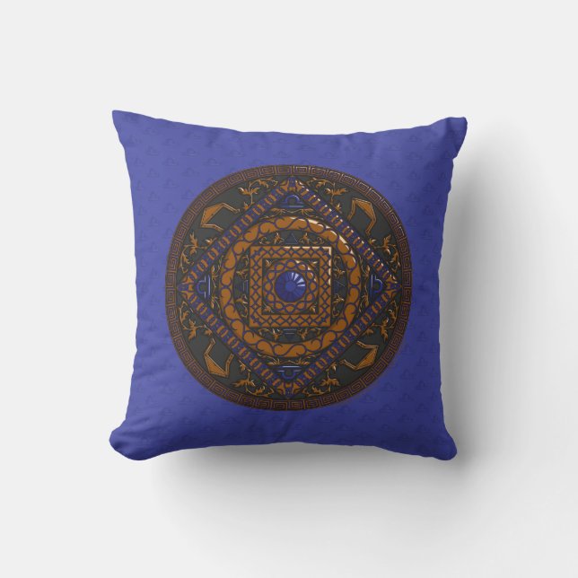 Cojín Decorativo Libra Mandala Pillow (Anverso)