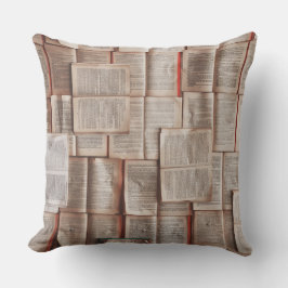 Cojín Decorativo Libros de época