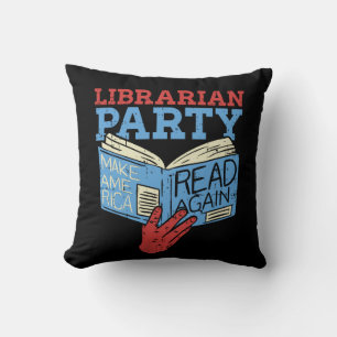 Cojín Decorativo Libros - El regalo del amante del libro de los Fie