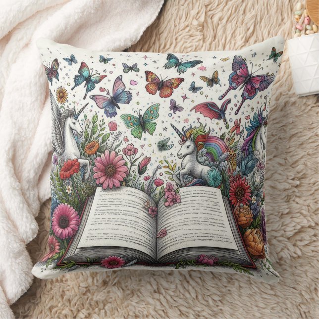 Cojín Decorativo Libros mágicos grandes