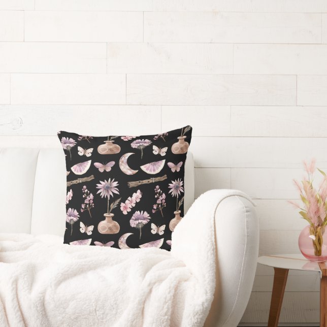 Cojín Decorativo Libros, pociones y cosas así (Sofá)