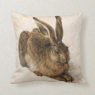 Cojín Decorativo Liebres de Albrecht Dürer - parte posterior del