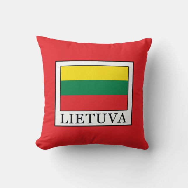Cojín Decorativo Lietuva (Anverso)