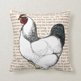 Cojín Decorativo Light Brahma Rooster Vintage Country