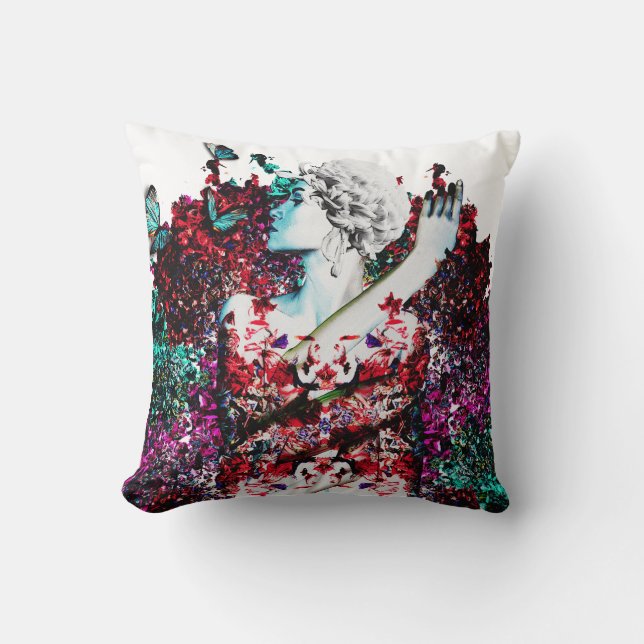 Cojín Decorativo Like Flowering Flowers (Anverso)